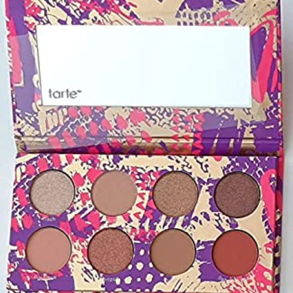 TARTE Dare To Live Eye Palette NWT 8 Amazing Natural Wearable Shades